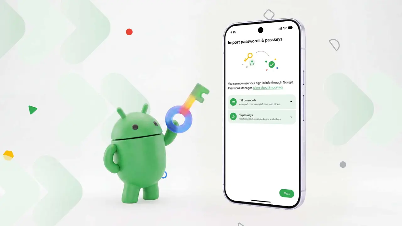 Android için Şifre Yöneticileri Arası Transfer Başladı